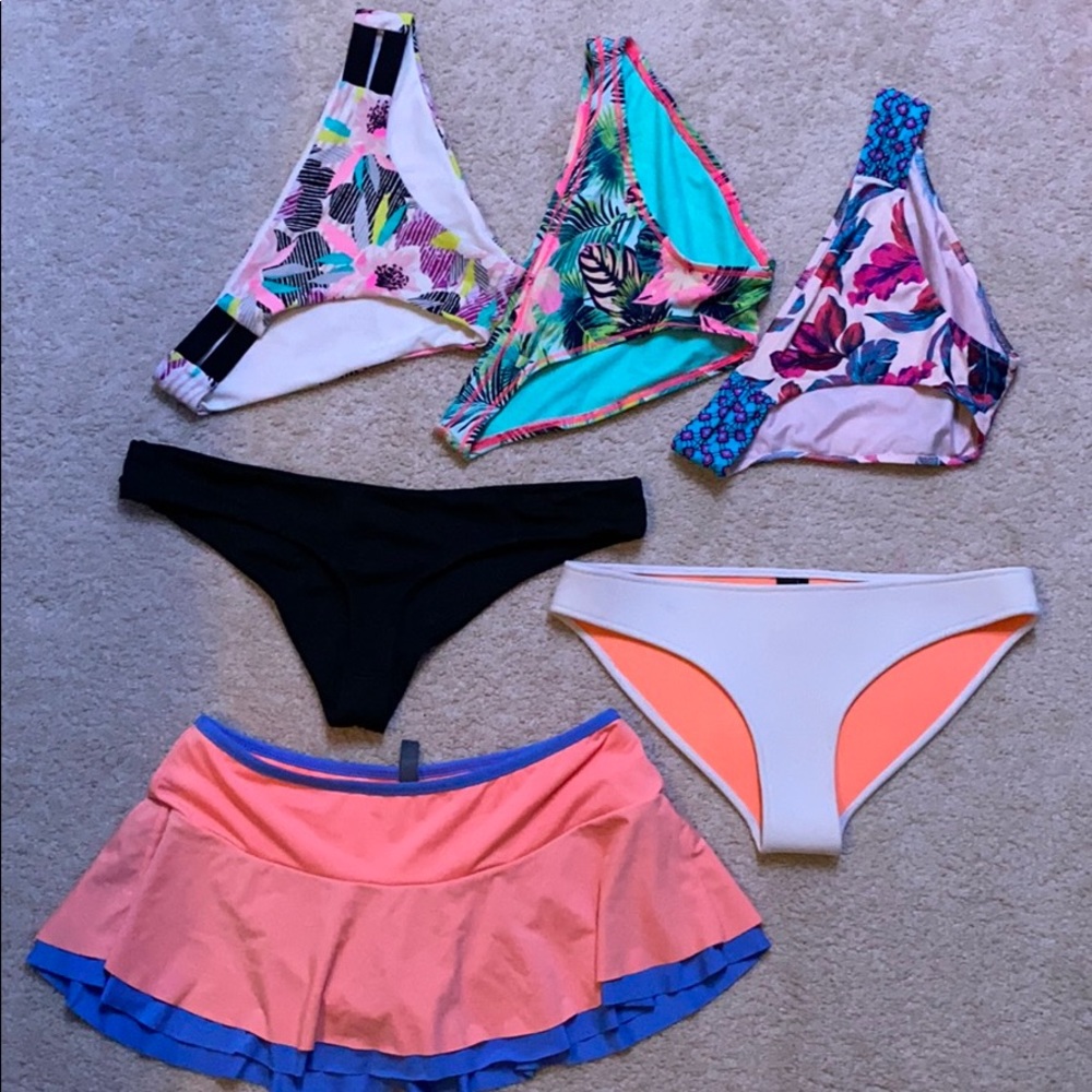 medium swim bottoms bundle